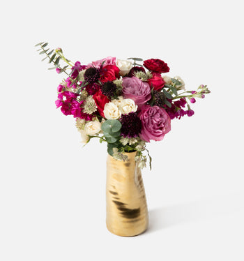 The Stacy's Mom with Gold Tegan Vase